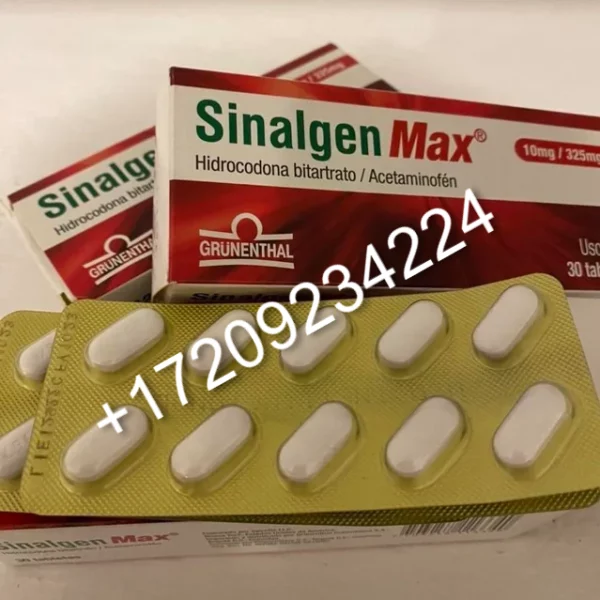 Sinalgen max hydrocodone 10 mg